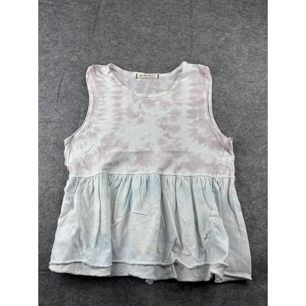 FP We The Free Free People Tie Dye Anytime Tank Barely‎ There Combo Women's S